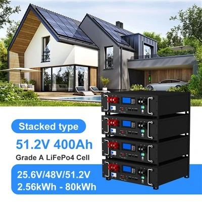 Rafa monte 20kWh 400AH 51.2V Yüksek Kapasiteli Lityum Pil Paketi