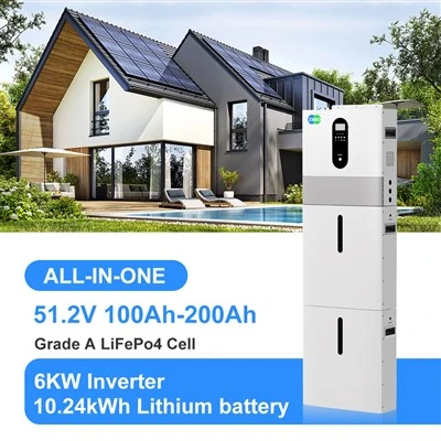 Solar All-in-One 6kW Inverter + 10 kwh lityum pili
