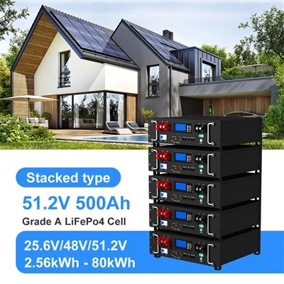 Güneş Lityum Pil Paketi 51.2V 500AH 25KWH Sunucu Raf Pilleri
