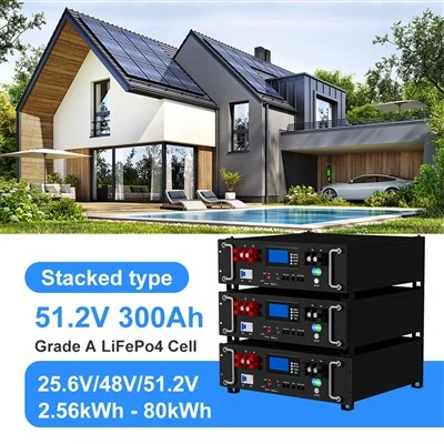Zbpower istiflenebilir 51.2V 300AH lityum pil 6000 bisiklet ömrü 15kwh